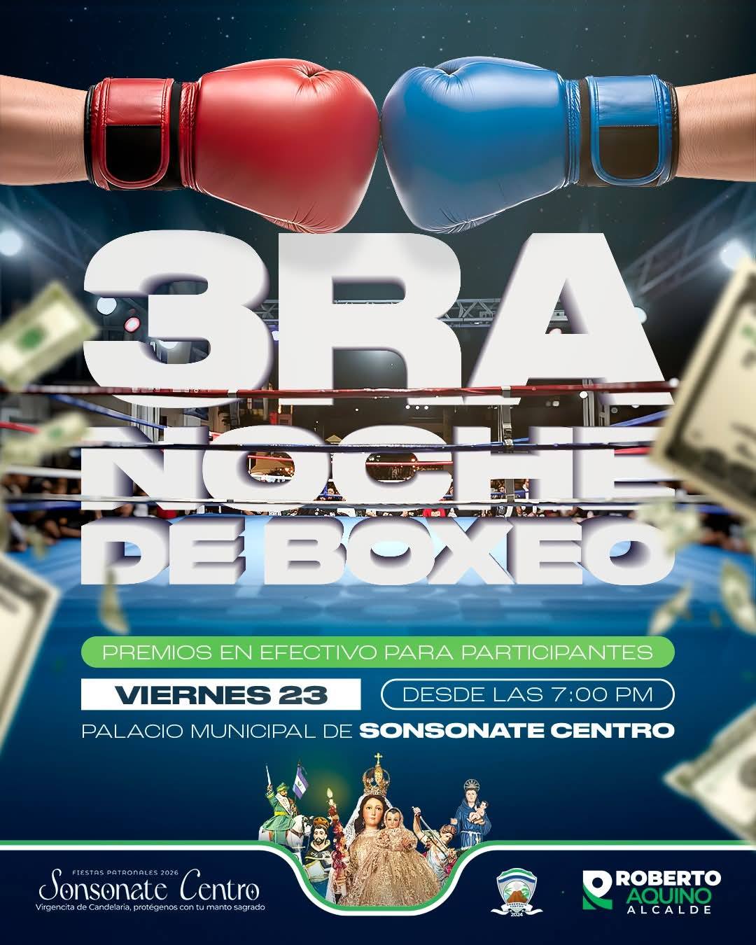 3ra Noche de Boxeo 🥊🎉
