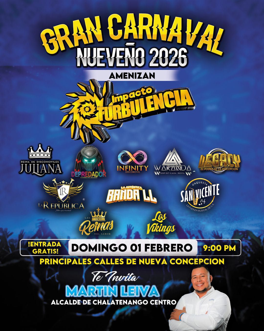 🎉 ¡Gran Carnaval Nueveno 2026! 🎉