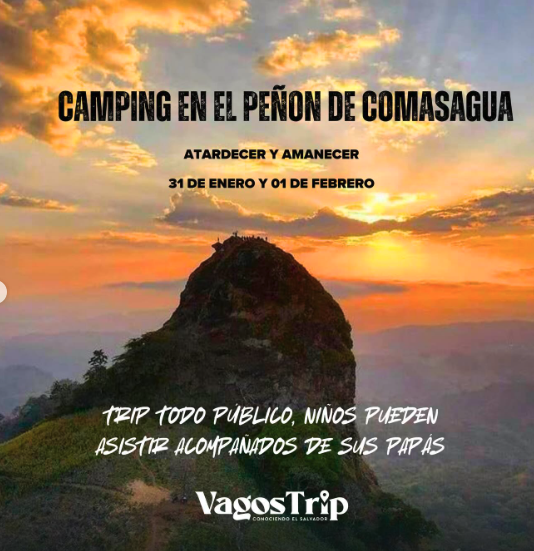 🏕️ Camping Peñón de Comasagua