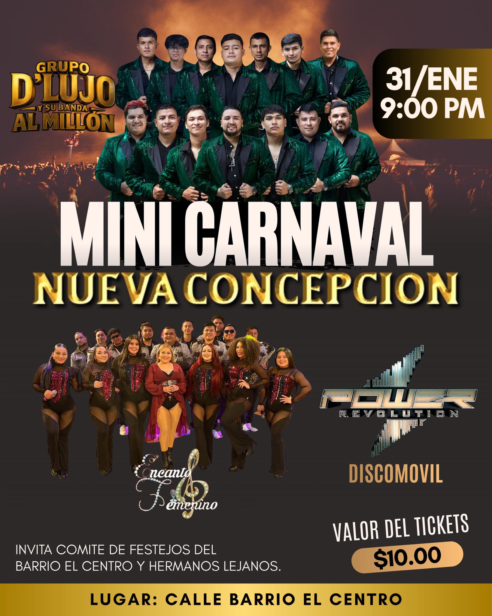 Mini Carnaval Nueva Concepción 🎉
