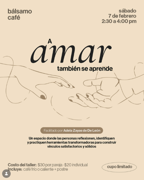 Taller: A amar también se aprende 