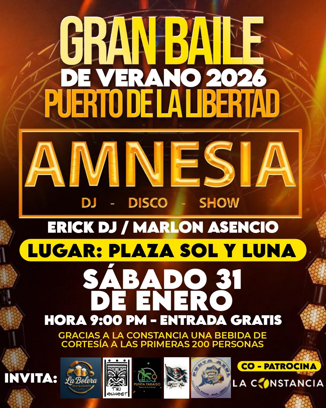 🎉 GRAN BAILE DE VERANO 2026 🎉