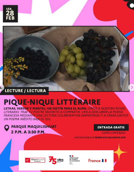 Lectura: PIQUE-NIQUE LITTÉRAIRE