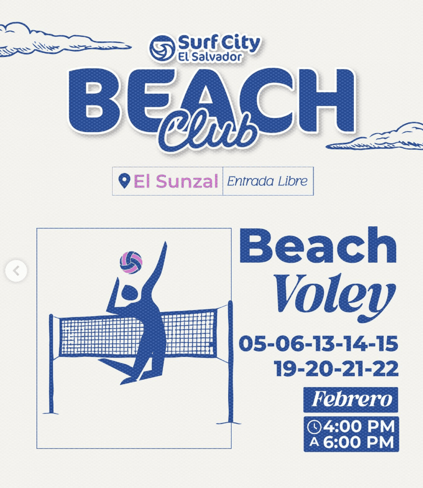 Beach Voley En El Sunzal