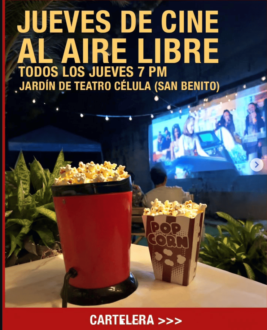 Jueves De Cine Al Aire Libre🎥🗣️