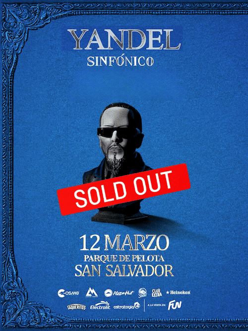 ¡Concierto De Yandel Sinfónico En El Salvador 2026!🇸🇻🎙️