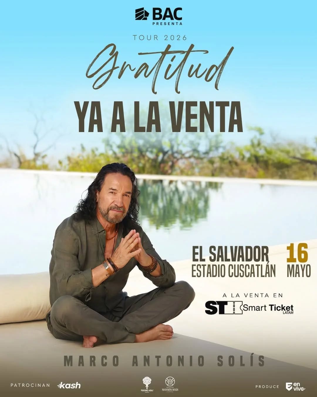 ¡Concierto Del Marco Antonio Solis En El Salvador 2026!🇸🇻