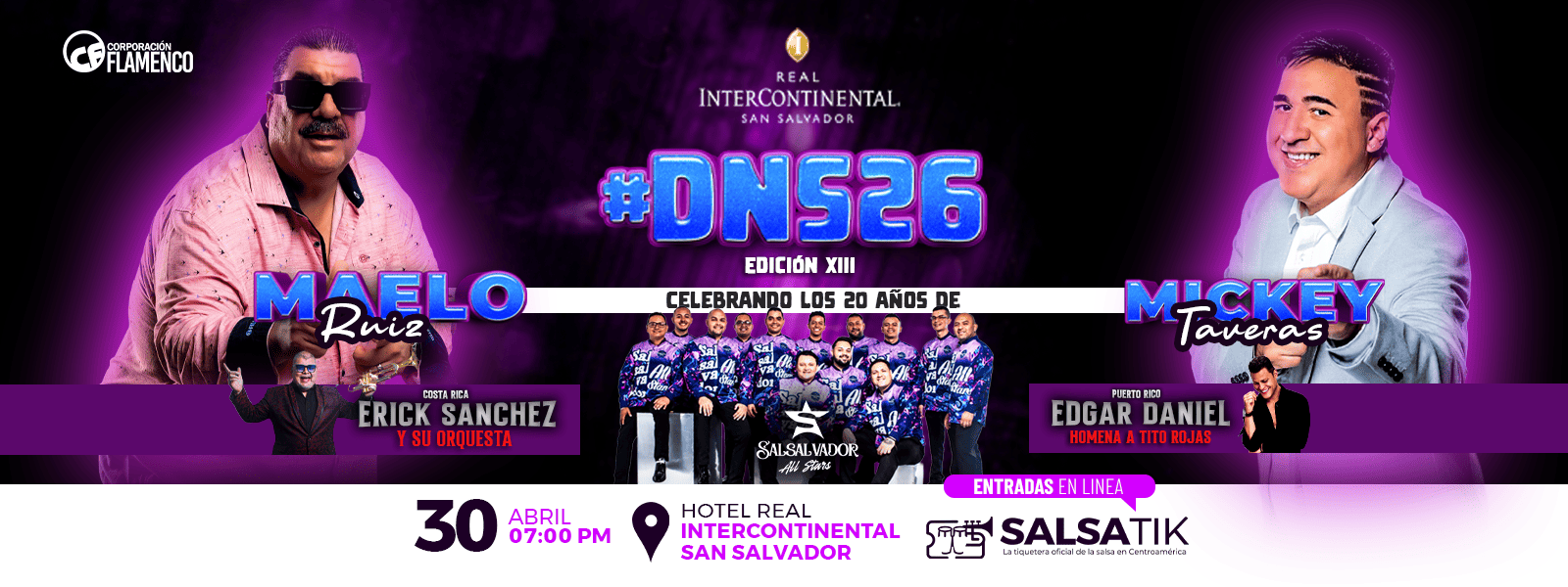 image of DNS26 Edicion XIII Junto A Maelo Ruiz Y Mickey Taveras🎺🔥