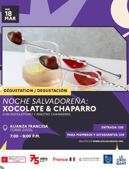 Noche Salvadoreña: Xocolate & Chaparro