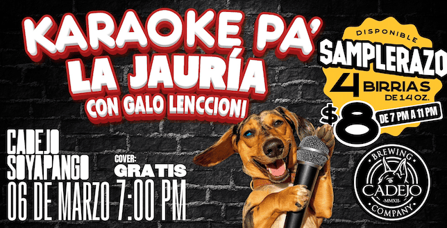  "KARAOKE PA' LA JAURÍA"