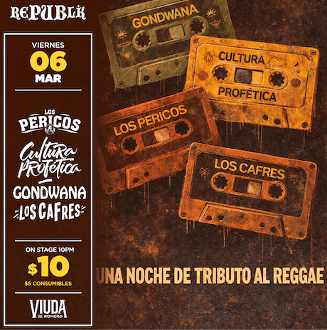 Tributo a Los Pericos, Cultura Profetica, Gondwana y Los Cafres