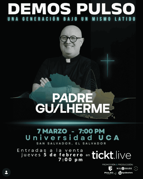 Padre Guilherme En El Salvador 2026