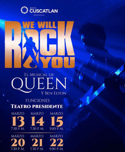 Musical: We Will Rock You:🇸🇻