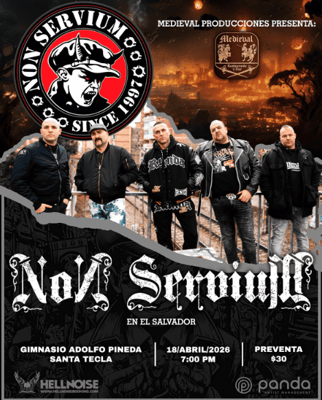 CONCIERTO DE NON SERVIUM EN EL SALVADOR🔥