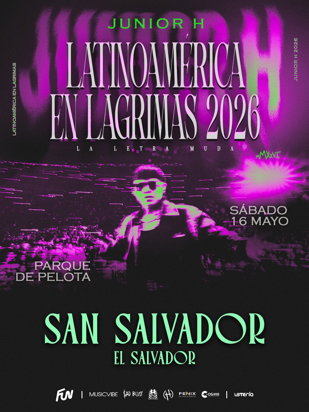 ¡Junior H En El Salvador 2026!🇸🇻🤠