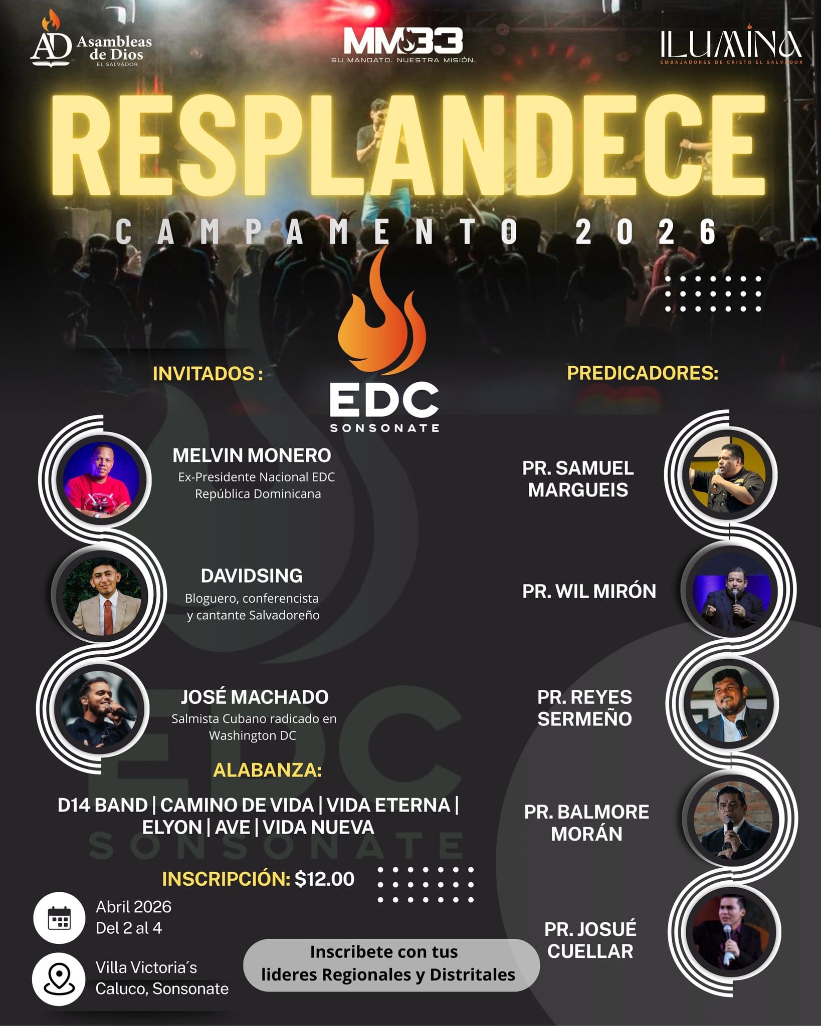 CAMPAMENTO RESPLANDECE 2026