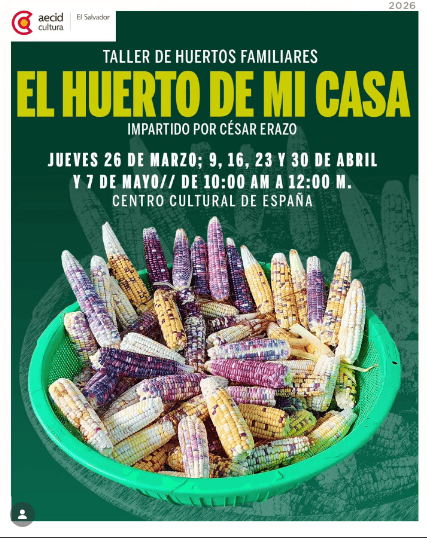 TALLER DE HUERTOS FAMILIARES EL HUERTO DE MI CASA