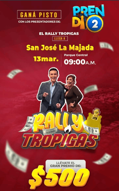 Rally Tropigas En San José La Majada