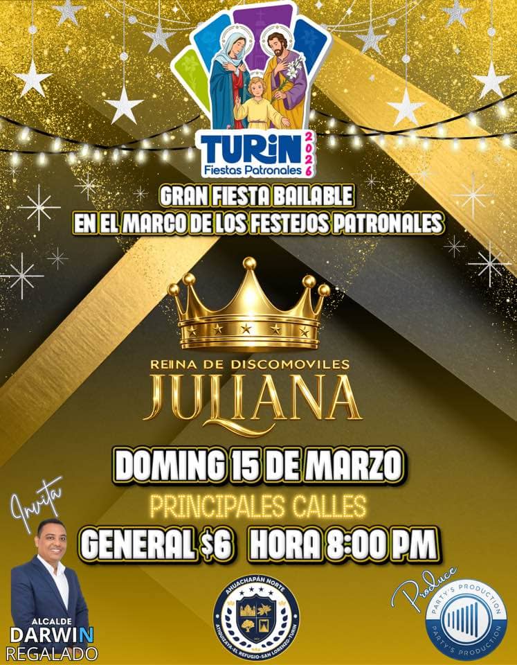 🎉✨ Fiestas Patronales TURÍN 2026 ✨🎉