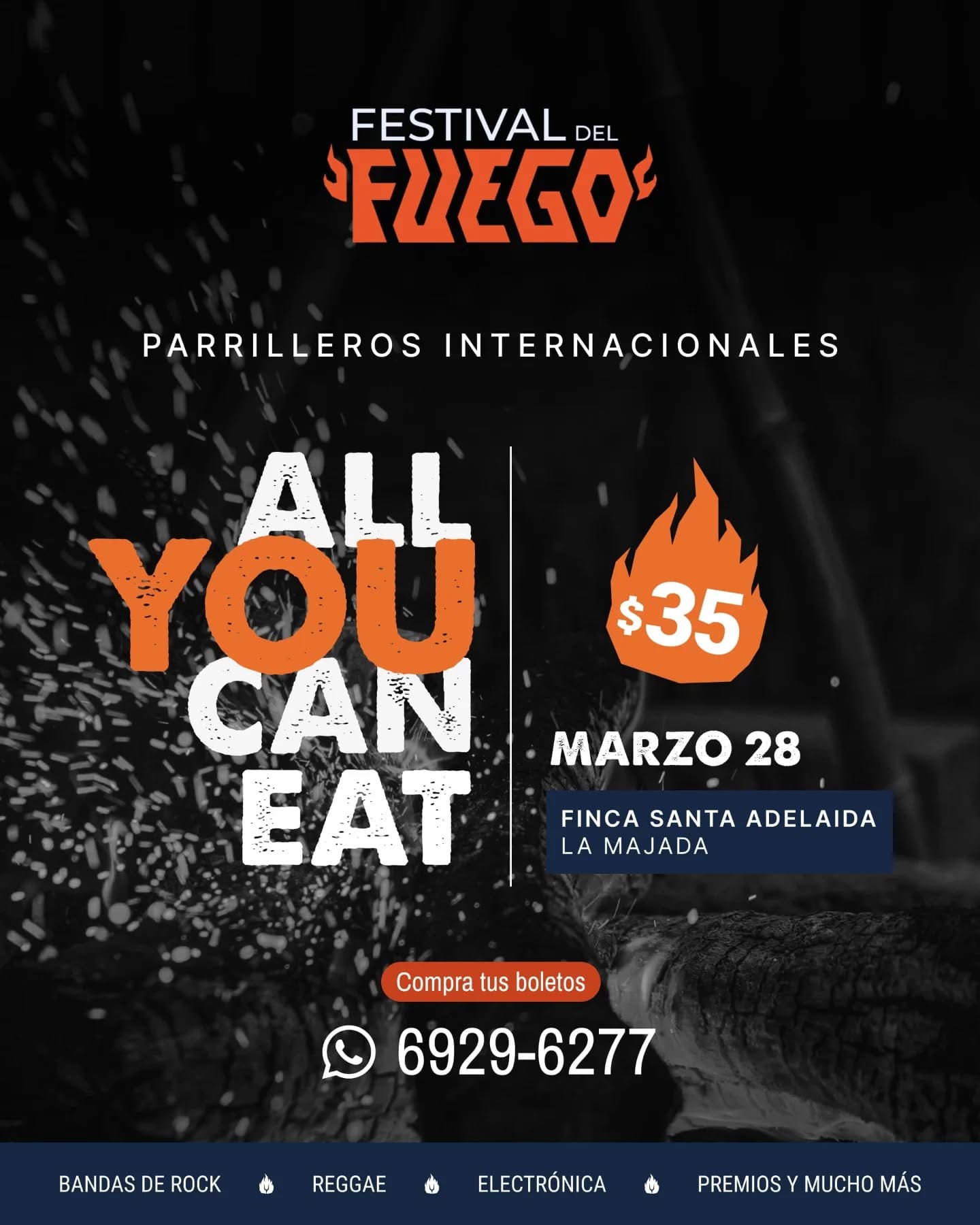 Festival Del Fuego Con All You Can Eat