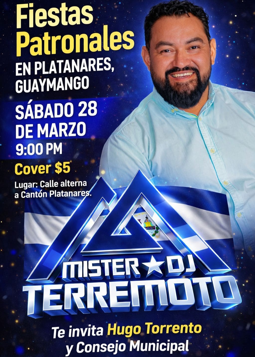 🎉 Fiestas Patronales en Plataneres, Guaymango 🎉