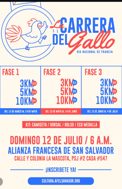 🎉🇫🇷 ¡Corre con el Gallo! 🇫🇷🎉