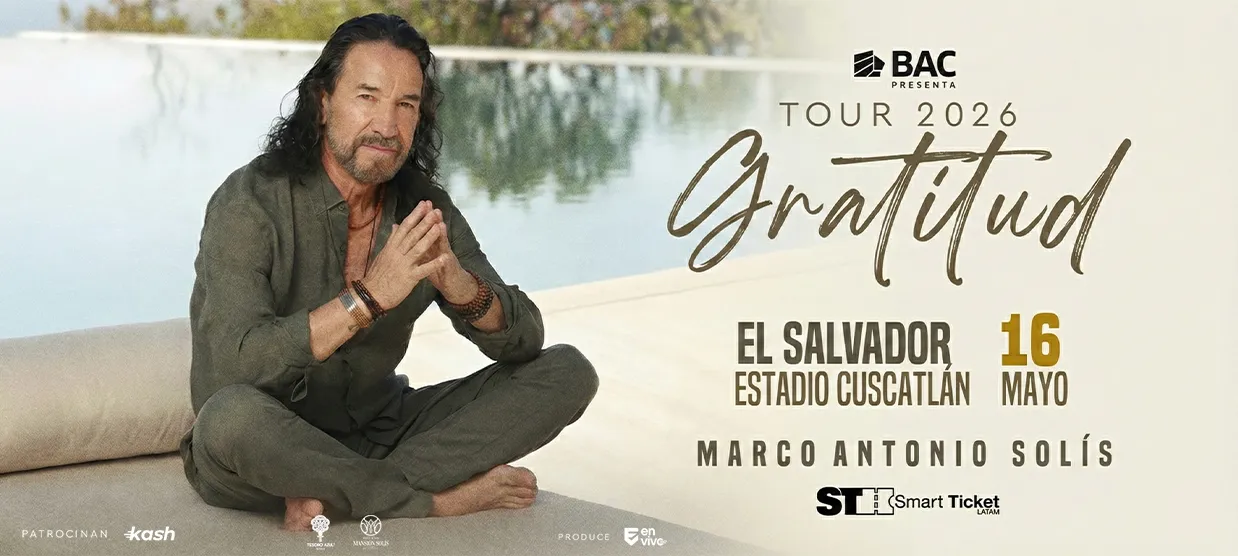¡Concierto Del Marco Antonio Solis En El Salvador 2026!🇸🇻