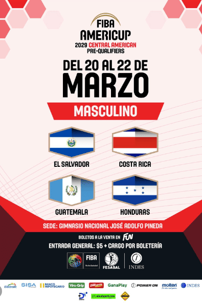 Pre-Clasificatorios Centroamericanos de la FIBA AmeriCup 2029