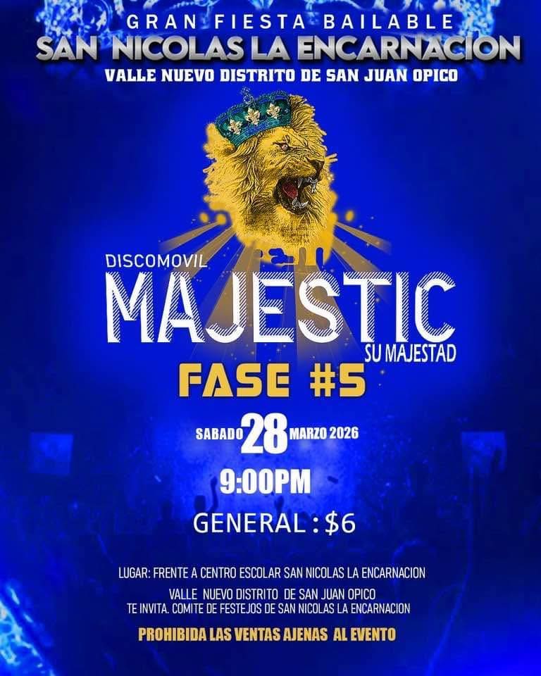 🎉 ¡Gran Fiesta Bailable – Fase #5! 🎉