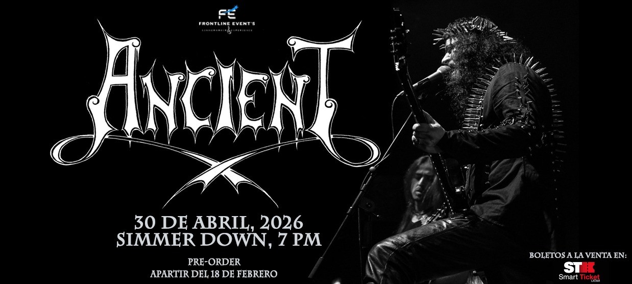 Concierto De Ancient En El Salvador 2026