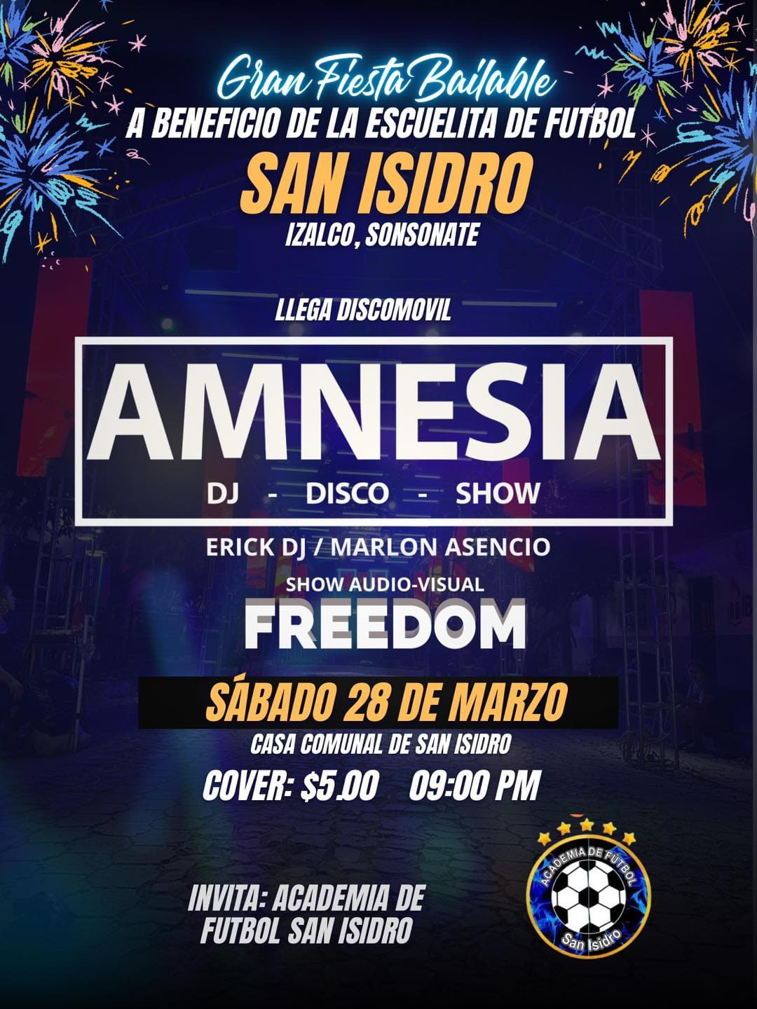 Gran Fiesta Bailable En San Isidro
