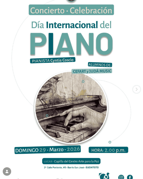 Concierto Del Día Internacional Del Piano 