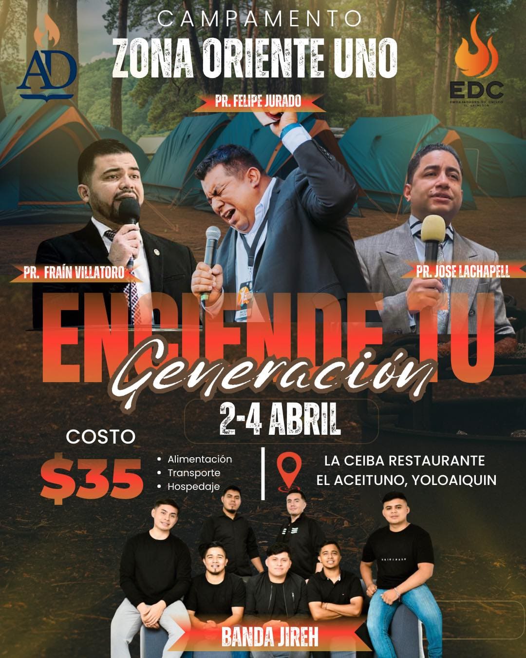 🔥 Campamento Zona Oriente Uno 🔥