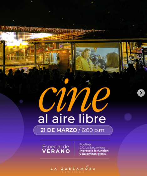 Cine Al Aire Libre En La Zarzamora