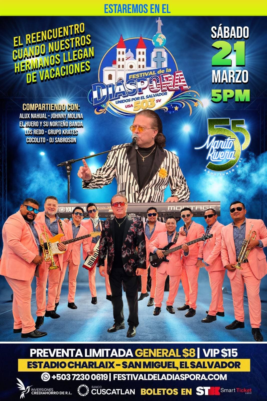 Marito Rivera en el Festival de la Diáspora