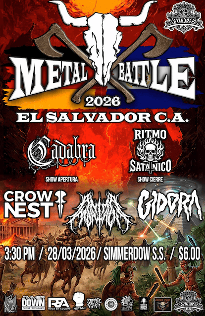 🔥 Metal Battle 2026 – El Salvador, C.A. 🔥