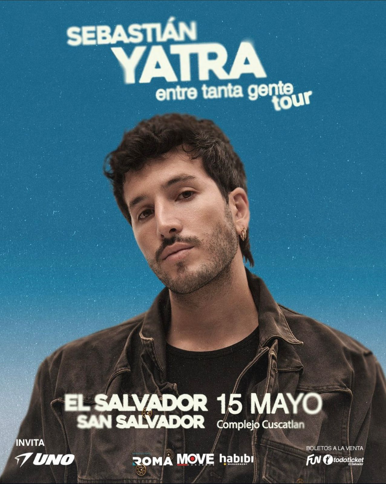 Concierto De Sebastián Yatra En El Salvador 2026