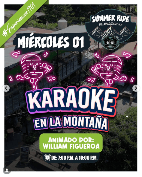 Karaoke En La Montaña