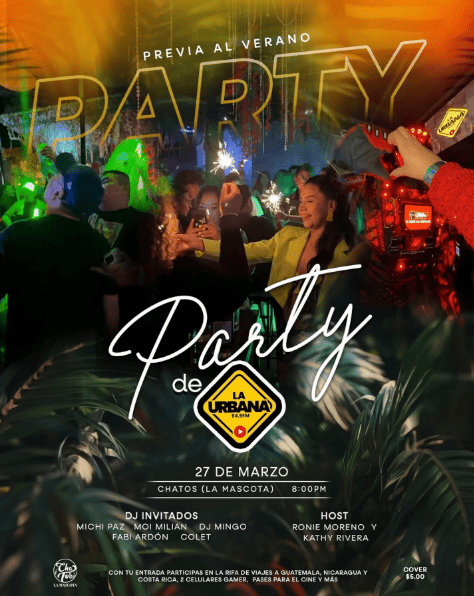 🎉 PREVIA AL VERANO PARTY 🎉