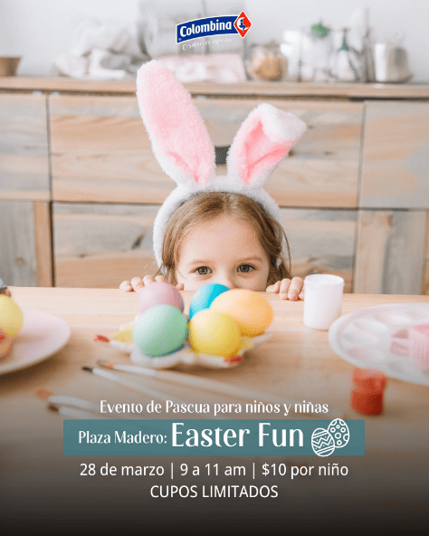 🌸🐰 Easter Fun en Plaza Madero 🐰🌸