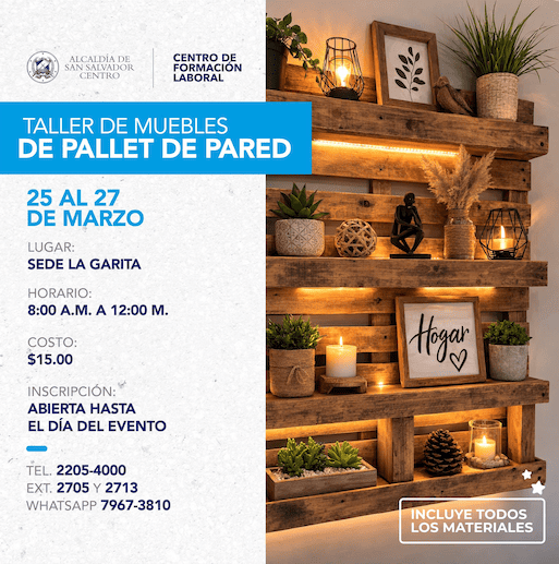 Taller De Muebles De Pallet De Pared