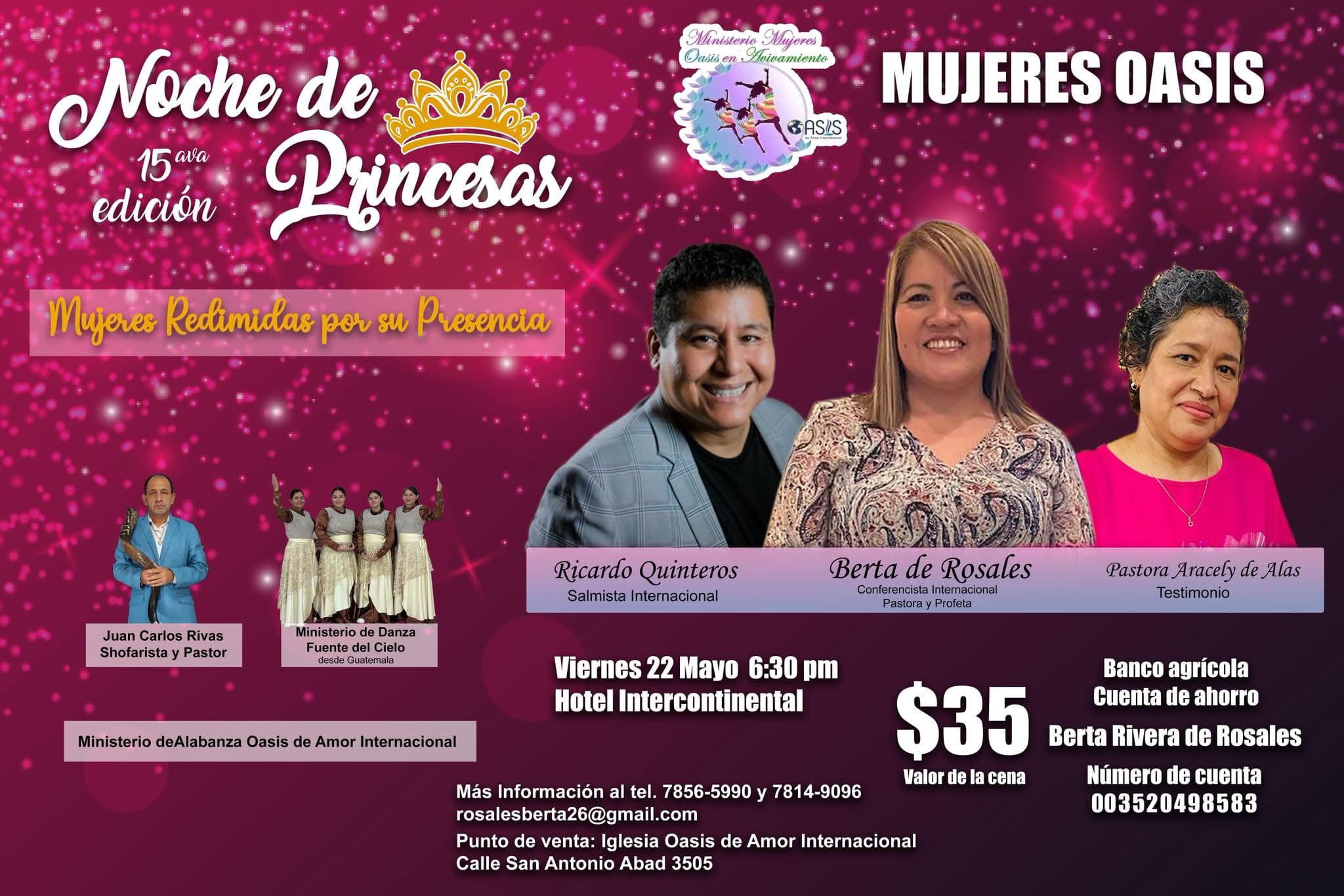 Noche De Princesas 15ava Edición 