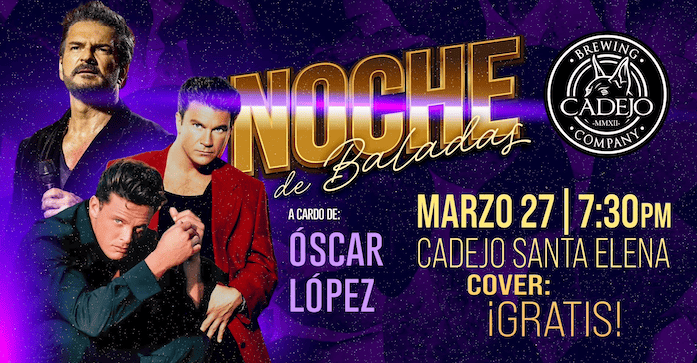 NOCHE DE BALADAS CADEJO SANTA ELENA💖🍻