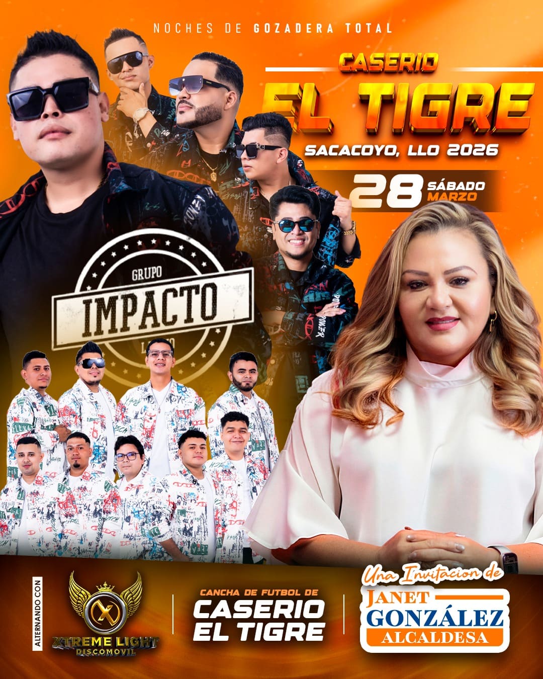 Noches De Gozadera Total En Caserio El Tigre