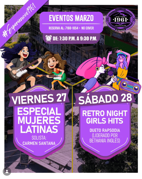 Especial Mujeres Latinas/Retro Night Girls Hits