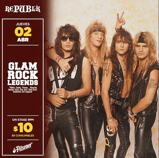 Tributo a Glam Rock Legends