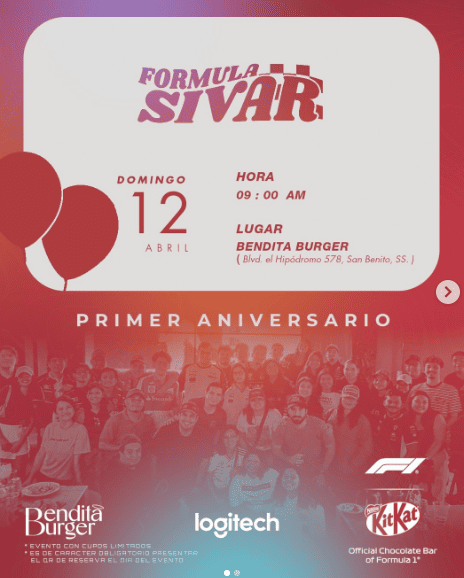 Aniversario De Formula Sivar