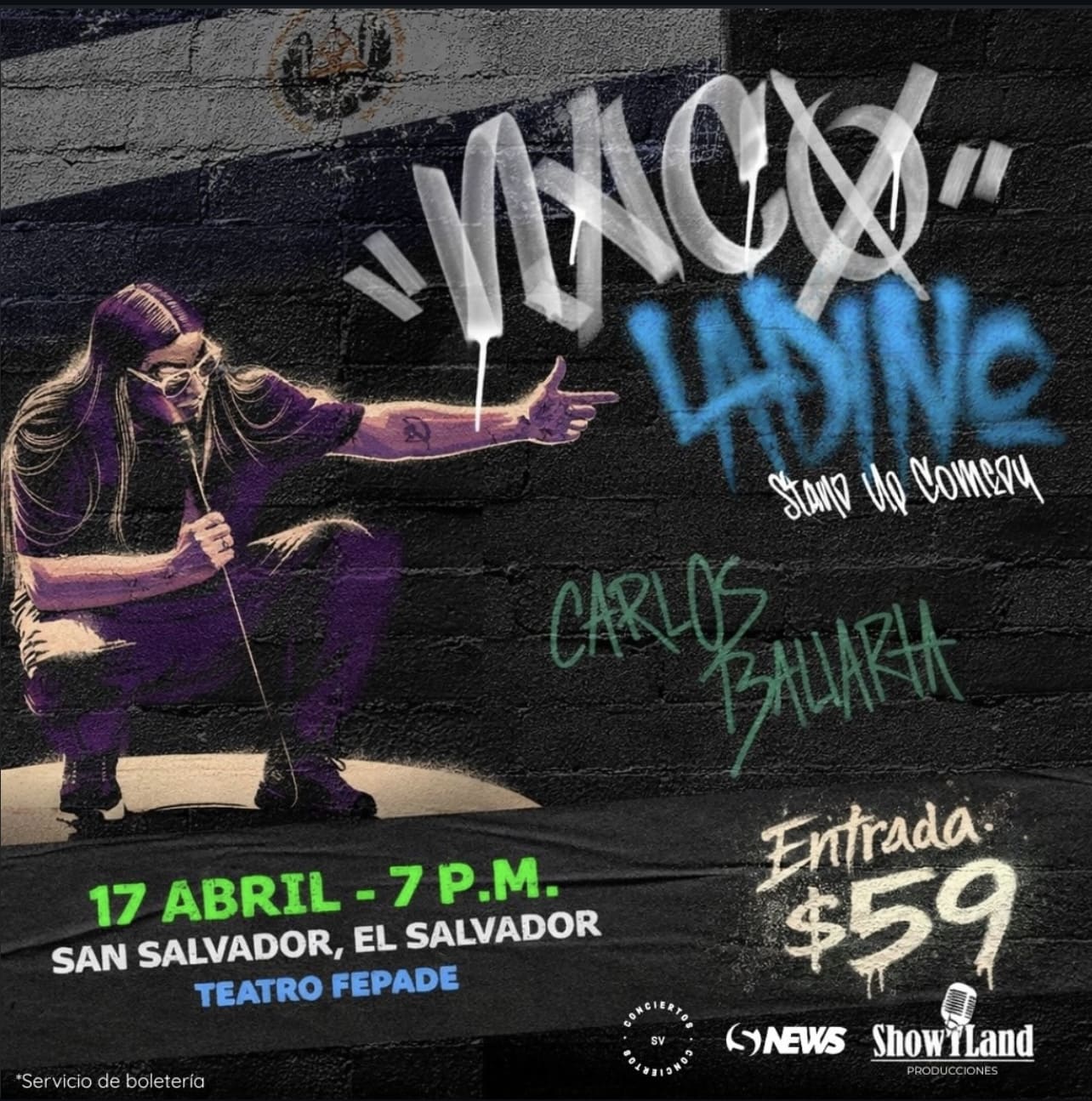 Carlos Ballarta En El Salvador 2026