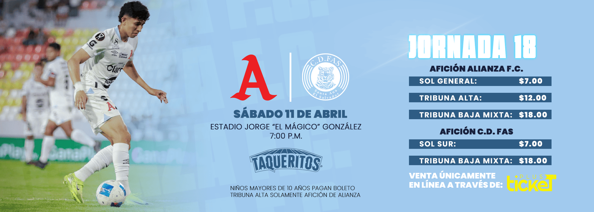 J18 - ALIANZA F.C. VS C.D. FAS