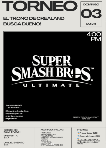 Torneo De Super Smash Bros